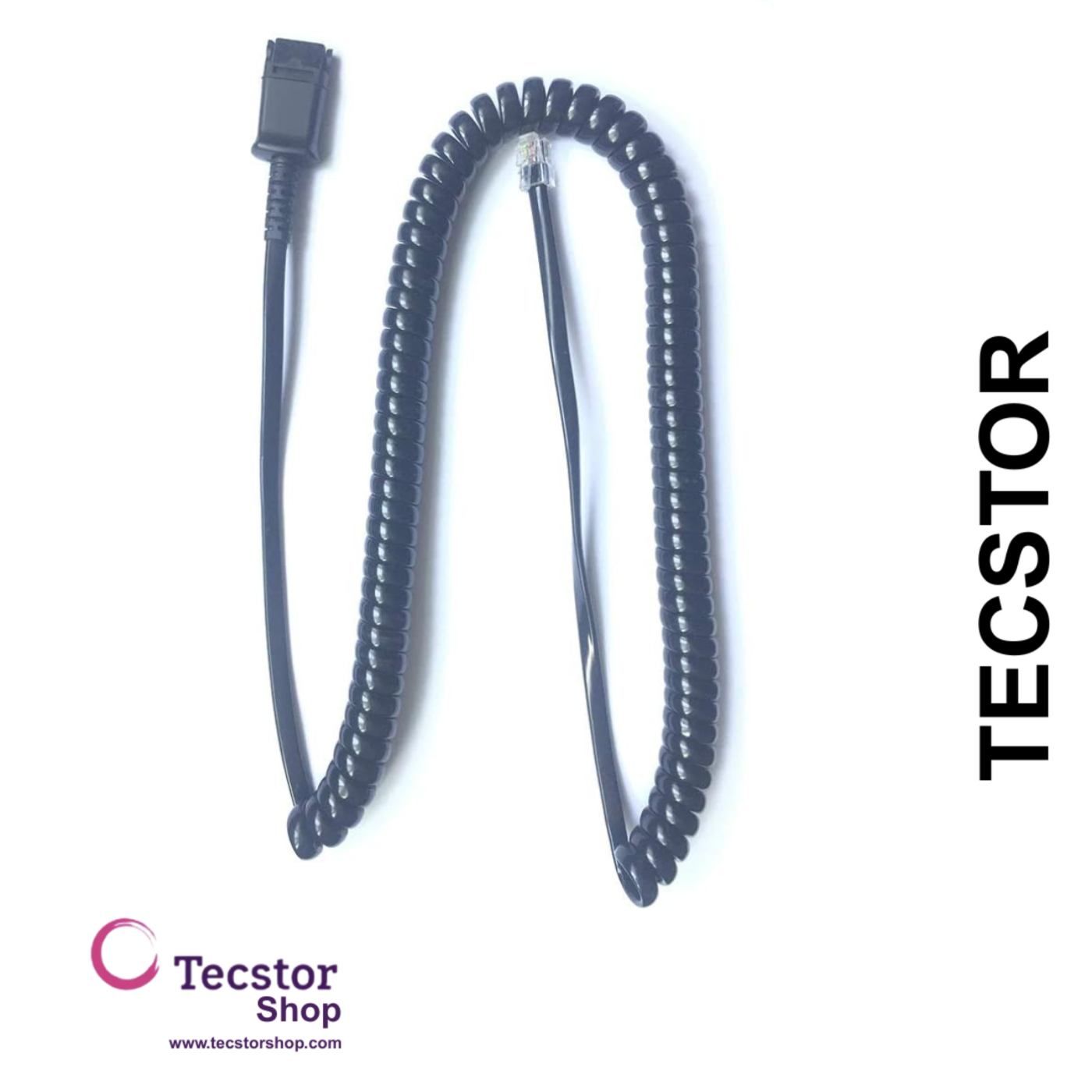 Cable - Amplified Bottom Cable (Electret) (QD to RJ9)