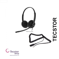 YEALINK - UH34 Lite Dual Teams USB-A, Corded USB with mute, call and volume control on the cord, On the ear wearing style, Foam ear cushions-Teams