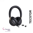 YEALINK - BH72 Teams Black USB-C, Wireless Bluetooth, Dual, On the ear wearing style, USB-C Dongle Included- Teams