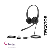 YEALINK - YHD342, YHS34 Dual Headset only, without QD-RJ9 cord.