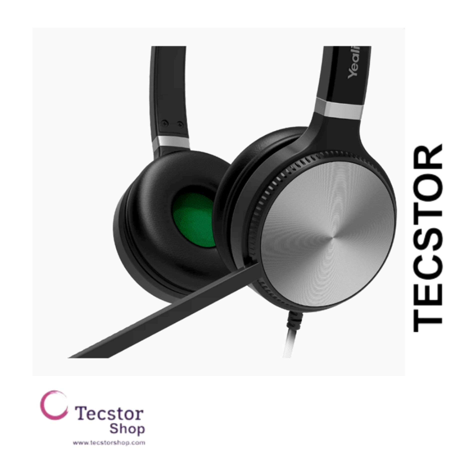 YEALINK - YHD362, YHS36 Dual Headset only, without QD-RJ9 cord.