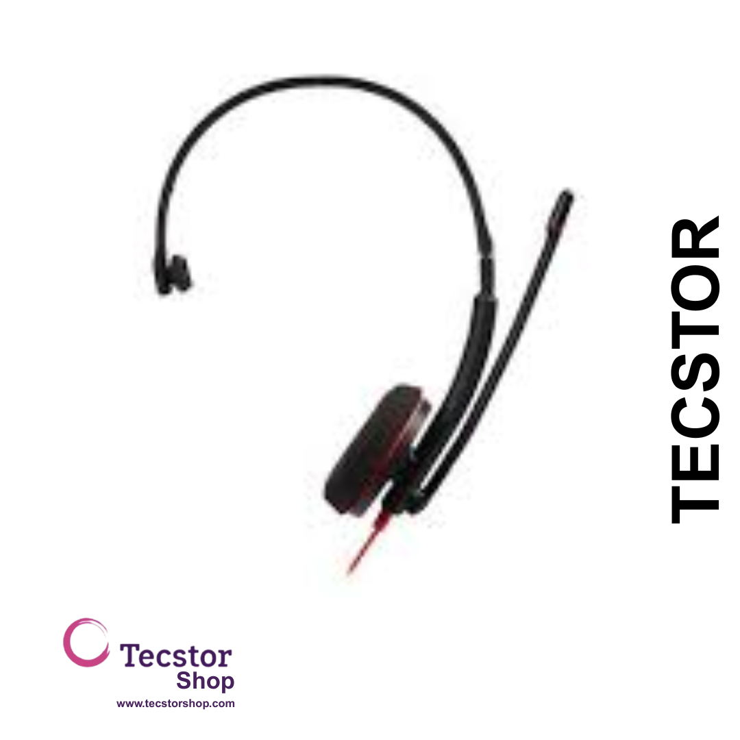 Poly Blackwire C3210 MONO Corded Headset (USB-A) (UC & Microsoft)